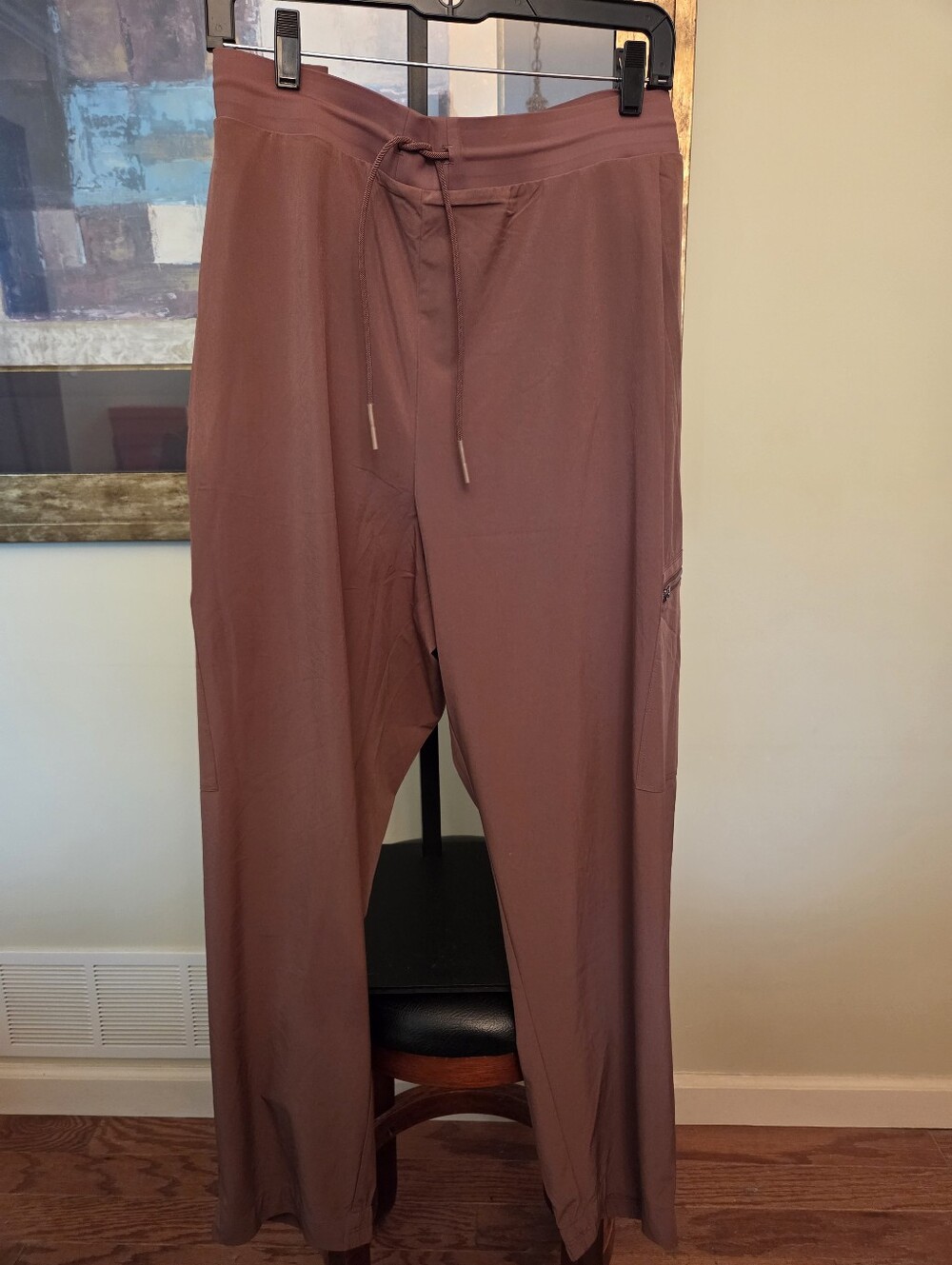 Athleta Venture Pant Size 24 Brown NWT Featherweight Stretch Cargo Pants